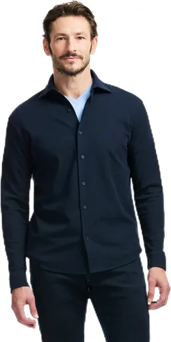 Vista 5 de SAKS Fifth Avenue Manga larga con textura de piqué con botones para hombre