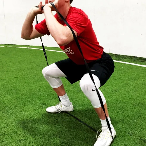 Vista 3 de Kbands Training Bandas balísticas - Bandas de dominadas asistidas por fuerza, bandas de ejercicio de levantamiento de potencia, deportes y fitness