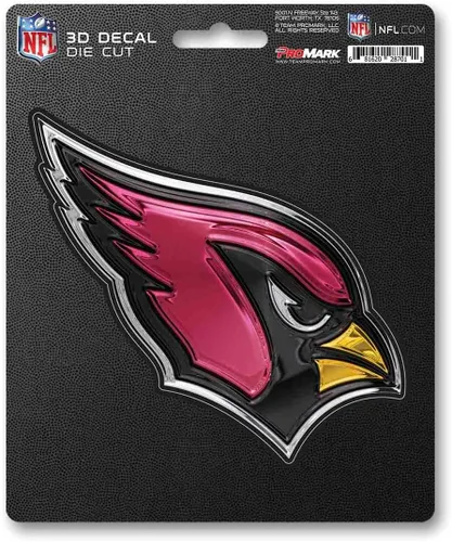 Vista 27 de FANMATS Calcomanía 3D de NFL Auto NFL