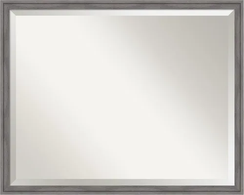 Vista 8 de Amanti Art - Espejo de tocador con marco, para montar en la pared del baño