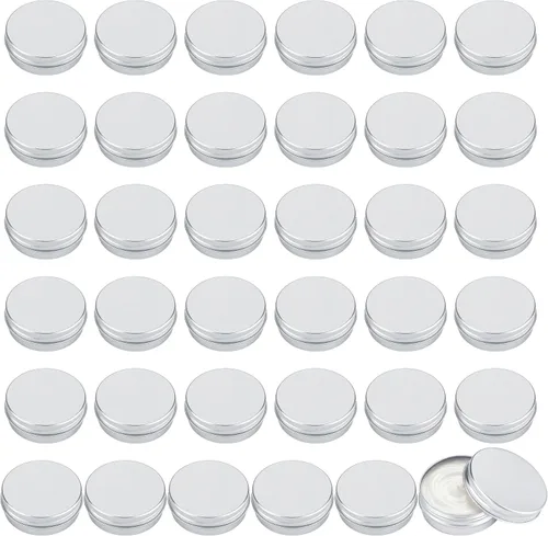 Vista 10 de Moretoes Paquete de 8 latas de 2 onzas con tapas, recipientes de lata