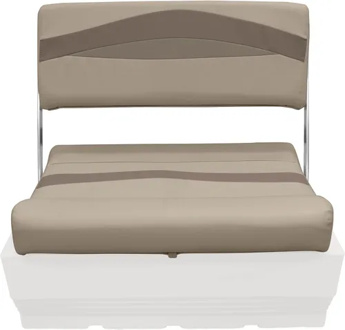 Vista 3 de Wise BM1152-1749 Premier Series Pontoon - Juego de cojines para asiento, Mocha Java/Café/Mushroom