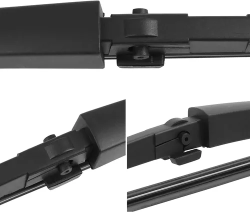 Vista 5 de X AUTOHAUX Limpiaparabrisas trasero de 13.780 in para Chrysler Aspen para Dodge Durango 2007-2009