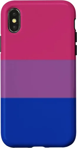 Vista 5 de Funda de colores de la bandera del orgullo bisexual para iPhone 16