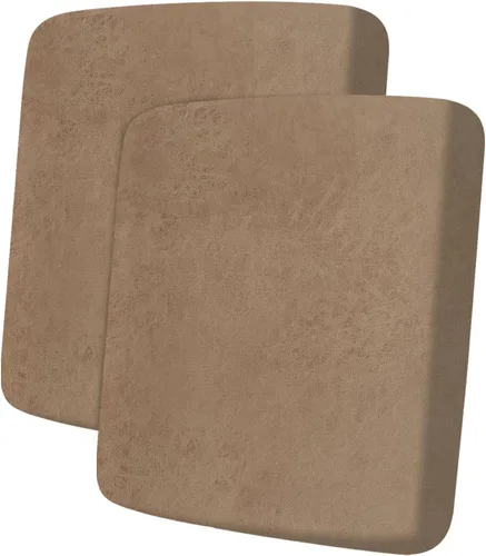 Vista 71 de ANARACHON Fundas de cojín de sofá con aspecto de cuero, juego de fundas de asiento de sofá, protector de muebles para sillón seccional, sofá biplaza