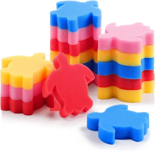 Vista 9 de Boao 16 esponjas absorbentes de aceite para bañera de hidromasaje, piscina y spa (pulpo, blanco)
