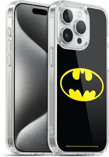Vista 249 de Head Case Designs Funda de gel con licencia oficial de Batman DC Comics Bat Signal Logos [protección de grado militar] compatible con Apple iPhone 7