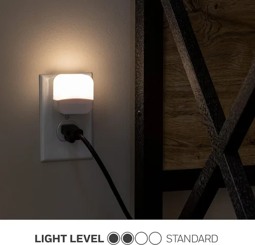Vista 4 de Lights by Night Luz nocturna enchufable para decoración de dormitorio, decoración de apartamento, luces LED, iluminación ambiental, sensor