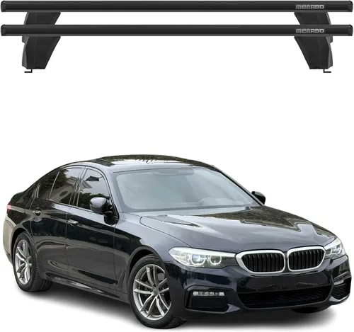 Vista 15 de OMAC Barras transversales para BMW Serie 5 F10 Sedan 2011-2016 Alu Negro