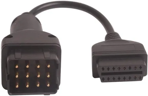 Vista 7 de Adaptador de diagnóstico de conector OBD OBD2 compatible con Mazda 16 pin a 17 pines adaptador (compatible con Mazda-16T17)
