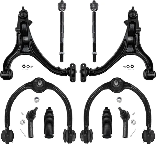 Vista 198 de Detroit Axle - Kit de suspensión frontal de 10 piezas para Dodge Avenger 2008-2014, Chrysler Sebring 2007-2010, 2 brazos de control inferiores, 2