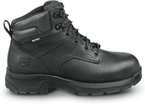 Vista 3 de Timberland PRO Botas impermeables de puntera compuesta TiTAN EV MaxTRAX de 6 pulgadas para hombre Negro azabache