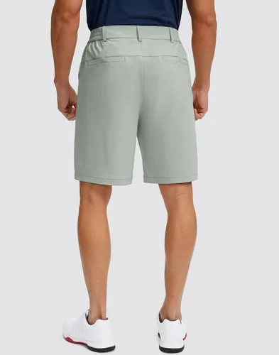 Vista 2 de G Gradual Men's Golf Shorts with 5 Pockets 9" Light Weight Stretch Quick Dry Casual Dress Work Shorts for Men