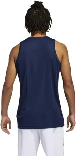 Vista 2 de Adidas Camiseta jaspeada sin mangas para hombre