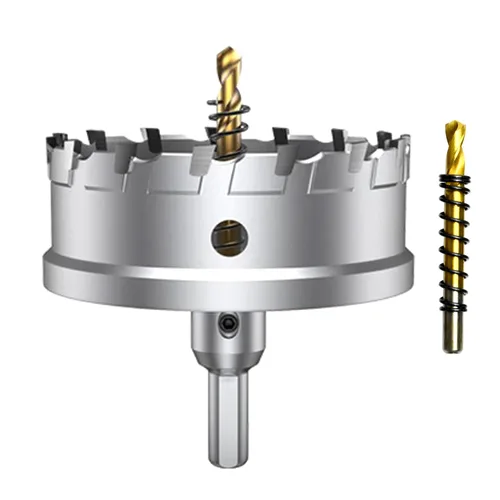Vista 38 de ASNOMY Broca de sierra perforadora con punta de carburo de tungsteno para metal duro, cortador de sierra de agujero T.C.T de 1/2 pulgada con 2