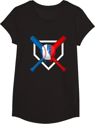 Vista 5 de Ropa de béisbol - Camiseta de béisbol, Negro -, Pequeña