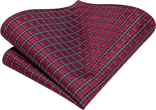 Vista 95 de Dubulle Corbata tejida de cachemira para hombre y gemelos de pañuelo para hombre, conjunto de gemelos para boda formal y negocios