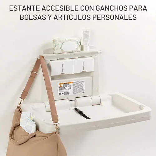 Vista 5 de Rubbermaid Commercial cambiador de bebés horizontal, 1