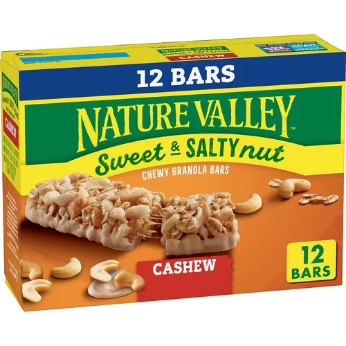 Vista 10 de Nature Valley Barras de granola de nueces dulces y saladas, maní, 15 barras, 18 onzas