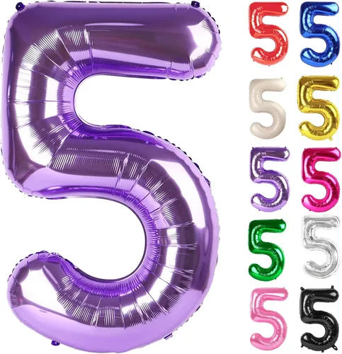 Vista 45 de Globo negro del número 0 de 40 pulgadas – globo número 0, decoraciones