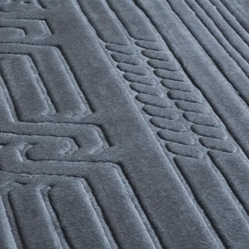Vista 8 de Alfombra de oración musulmana con cuentas de oración Tasbih, suave y grande para oración islámica mate, alfombrilla de oración islámica acolchada