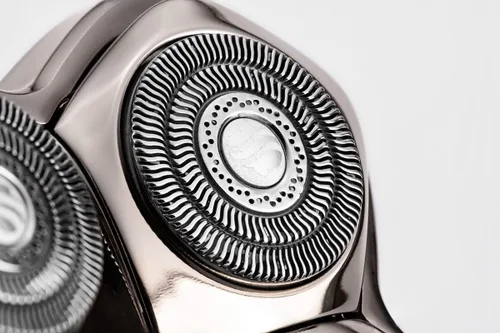 Vista 4 de Skull Shaver Carver PRO - Cuchilla de repuesto de 3 cabezales, acero hipoalergénico