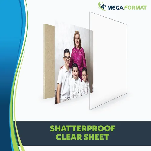 Vista 2 de Hoja de plástico transparente – Hoja de plexiglás transparente Panel de acrílico fino – Hoja de plástico flexible, reemplazo de vidrio para marco