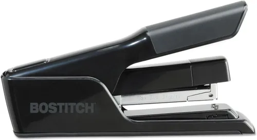 Vista 6 de Bostitch Office EZ Squeeze Engrapadora de Escritorio de Grapa Plana de 40 Hojas, Esfuerzo Reducido, Negro (B9040)
