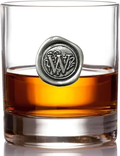 Vista 26 de English Pewter Company - Vaso de whisky antiguo de 11 onzas con inicial de monograma, regalos únicos para hombres, regalos personalizados con tu