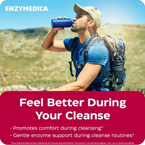 Vista 8 de Enzymedica, Candidase, Enzimas para Apoyo de Limpieza Suave, Salud Intestinal, 120 Unidades Enzymes for Gentle Cleansing Support for Men & Women