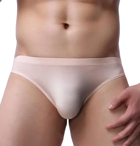 Vista 15 de WINDAY Calzoncillos de hombre Transpirable Hielo Seda Triángulo Bikinis y Escritos N04