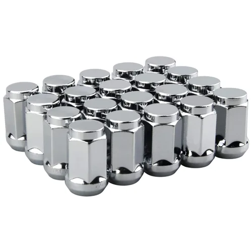 Vista 7 de 20 tuercas hexagonales negras de 1/2 a 20 pulgadas compatibles con ruedas Jeep Ford-Dodge Lincoln de 5 lengüetas, tuercas de 1/2 pulgada de altura