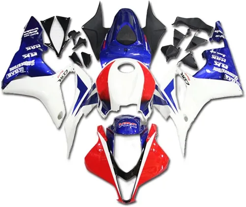 Vista 34 de Carenado negro brillante para Honda 2007 2008 CBR600RR CBR 600RR nueva inyección ABS plásticos cuerpo kit cuerpo trabajo 07 08