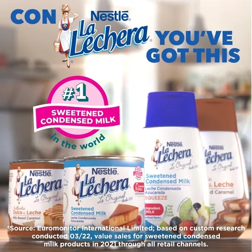 Vista 5 de La Lechera leche condensada endulzada, 14 oz