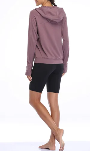 Vista 6 de Oalka - Sudadera ligera para mujer.