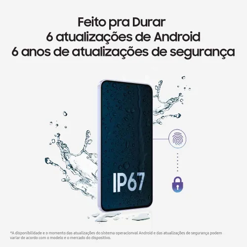 Vista 4 de Samsung Galaxy A26 5G con IA 256GB, 8GB, Doble SIM 6.7" 120Hz AMOLED, resistente al agua IP67, Android 15 Modelo internacional desbloqueado