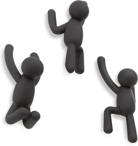 Vista 8 de Umbra Buddy – Ganchos de pared Negro