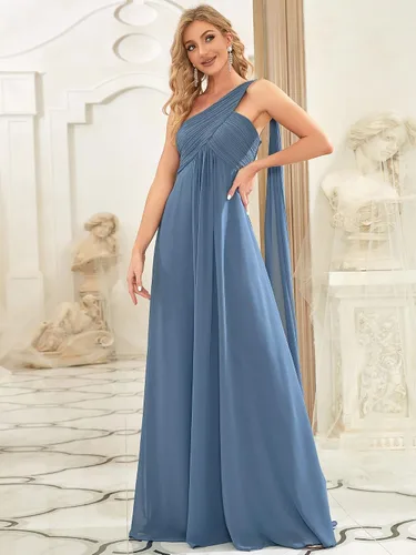 Vista 4 de Ever-Pretty Vestido de noche de un solo hombro para mujer 09816