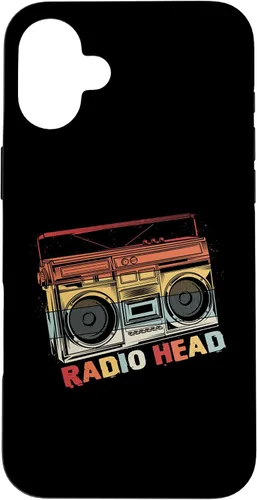 Vista 23 de Funda vintage de Radio In Head Music Matching Band Cassette Player para iPhone 16