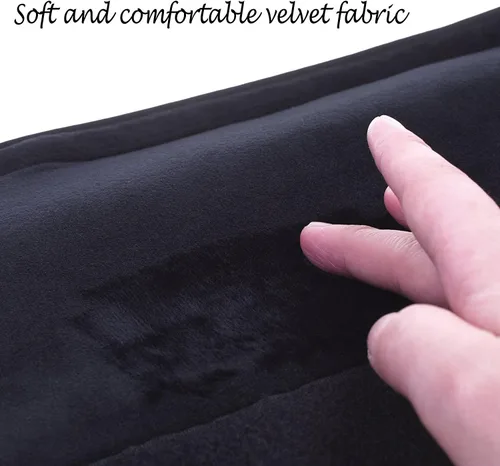 Vista 3 de 2 fundas de poliéster extraíbles y duraderas, lavables a máquina, para silla de oficina