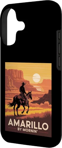 Vista 2 de Amarillo by Mornin Folk Style Western Country Music Case for iPhone 17