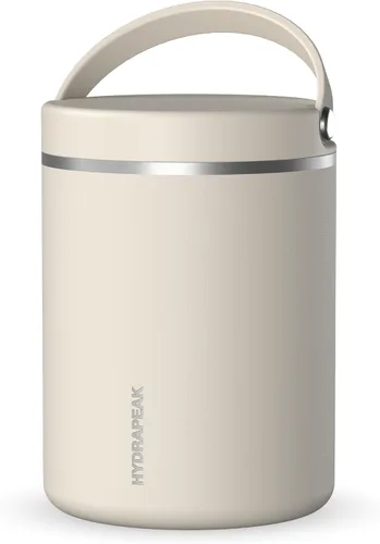 Vista 8 de Hydrapeak Tarro de alimentos aislado al vacío de acero inoxidable de 18 onzas para alimentos calientes y alimentos fríos, tarro de sopa a prueba