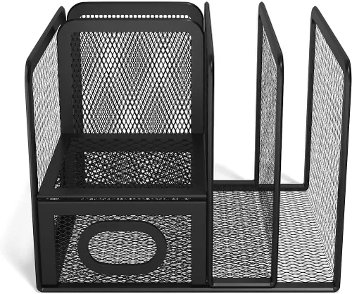 Vista 5 de Tru Red Tr57532-Cc - Soporte para accesorios de malla de alambre (5 compartimentos), color rojo mate