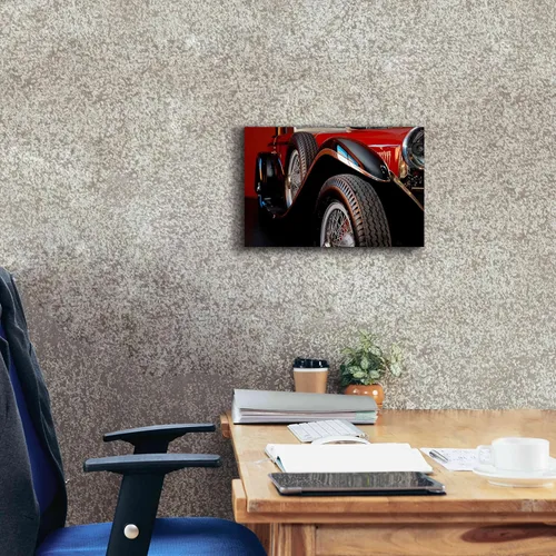 Vista 4 de Epic Graffiti 'Mercedez - Benz 1929' por Philippe Sainte-Laudy, arte de pared en lienzo, 18"x12