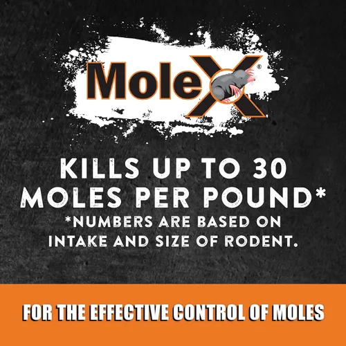 Vista 5 de MouseX MoleX Bolsa de 8 onzas, MoleX totalmente natural, no tóxica