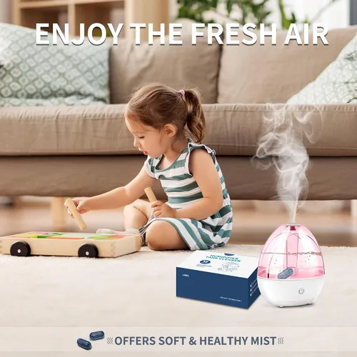Vista 8 de Paquete de 12 cartuchos de desmineralización para humidificador compatible con HoMedics Total-Comfort, tabletas de desmineralización y filtro