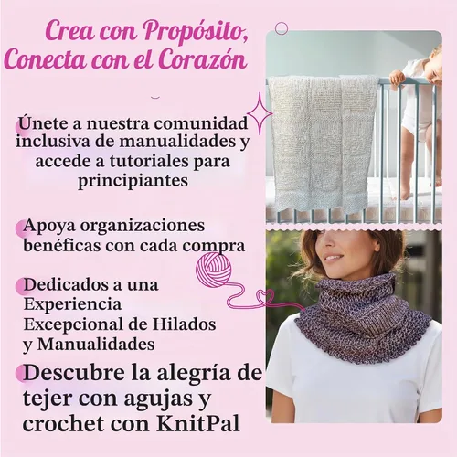 Vista 8 de Hilo de estambre de algodón puro para crochet de Cotton to The Core, paquete de 3 (598,6 metros / 300 g), patrones gratis, apto para principiantes