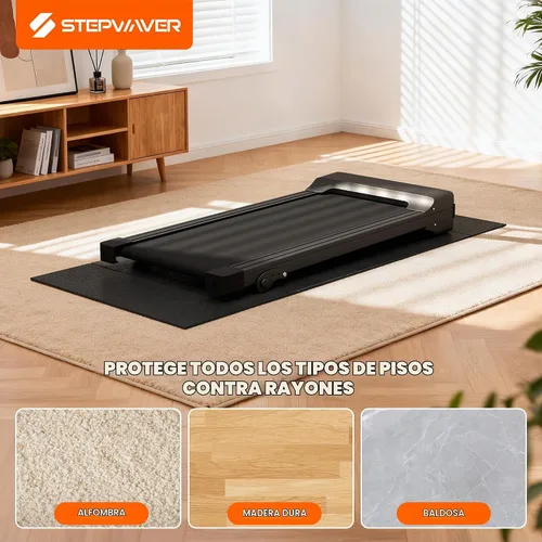 Vista 6 de Stepwaver Alfombrilla para caminatas, alfombra de caminadora para alfombras
