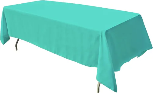Vista 36 de GEFEII Servilletas de tela de poliéster sólido de 18 x 18 pulgadas para cocina, mantel rectangular cuadrado redondo para bodas, fiestas