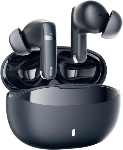 Vista 10 de Auriculares inalámbricos, auriculares Bluetooth 5.4 de 100 horas, ENC+ ANC con cancelación de ruido, control táctil, auriculares Bluetooth
